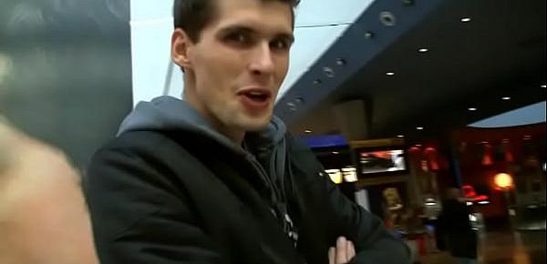  Picked up huge boobs plumper enjoys his big dick